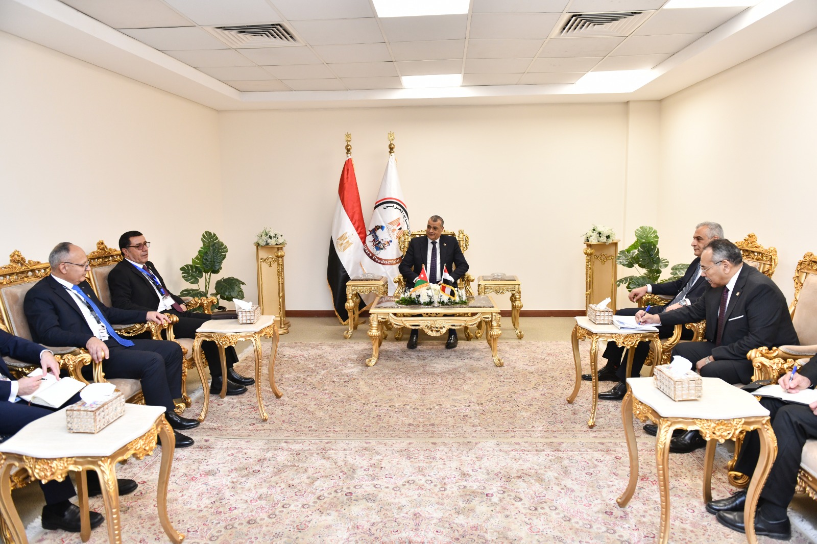 1764606077 64 مباحثات مصرية وأردنية في جناح الإنتاج الحربي لتصنيع أنظمة دفاعية