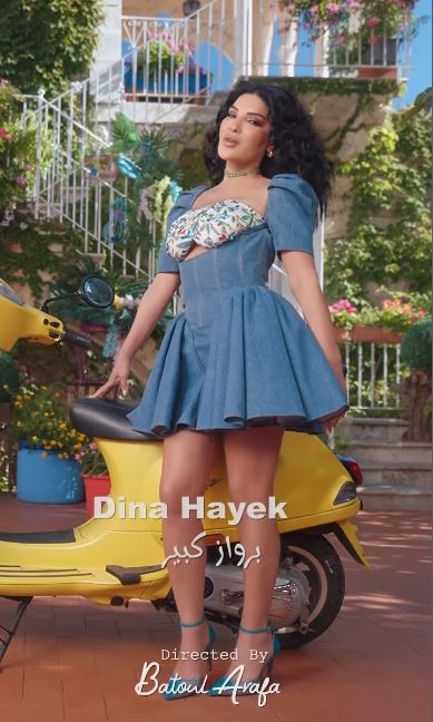 1764616461 714 دينا حايك تثير حماس جمهورها لكليب برواز كبير من إخراج