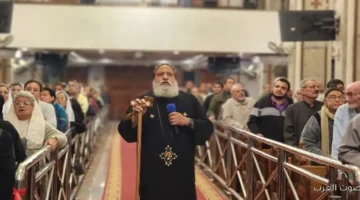 1764627219 الأنبا ميخائيل بيصلي التسبحة الشهرية لشعب إيبارشية حلوان والمعصرة