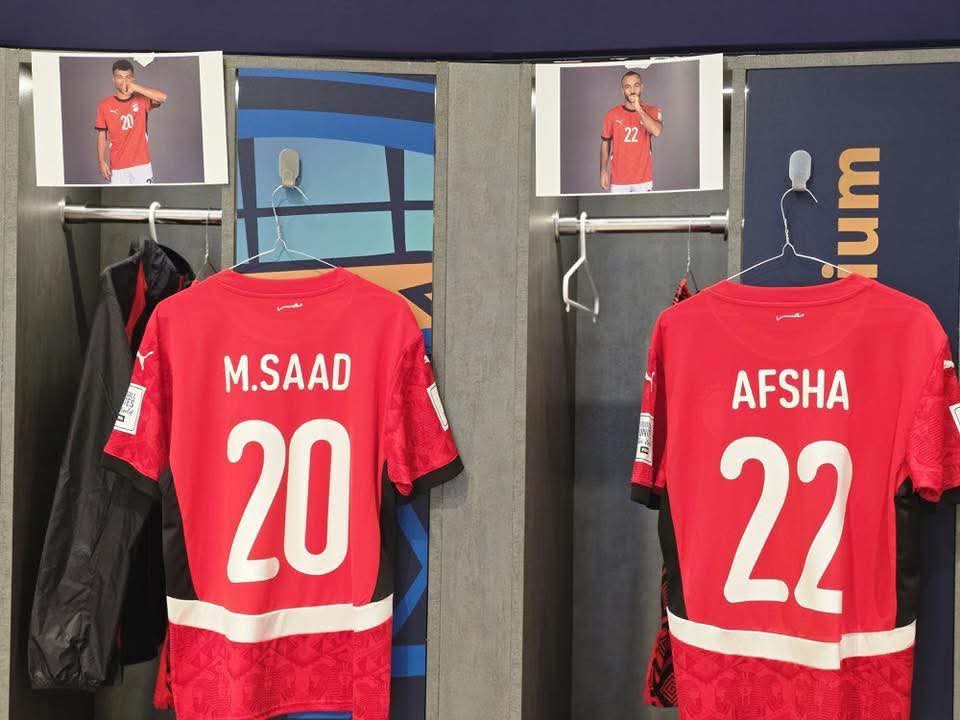 1764681689 261 شوفوا أول صور لحمام السباحة بتاع الفراعنة قبل ماتش الكويت