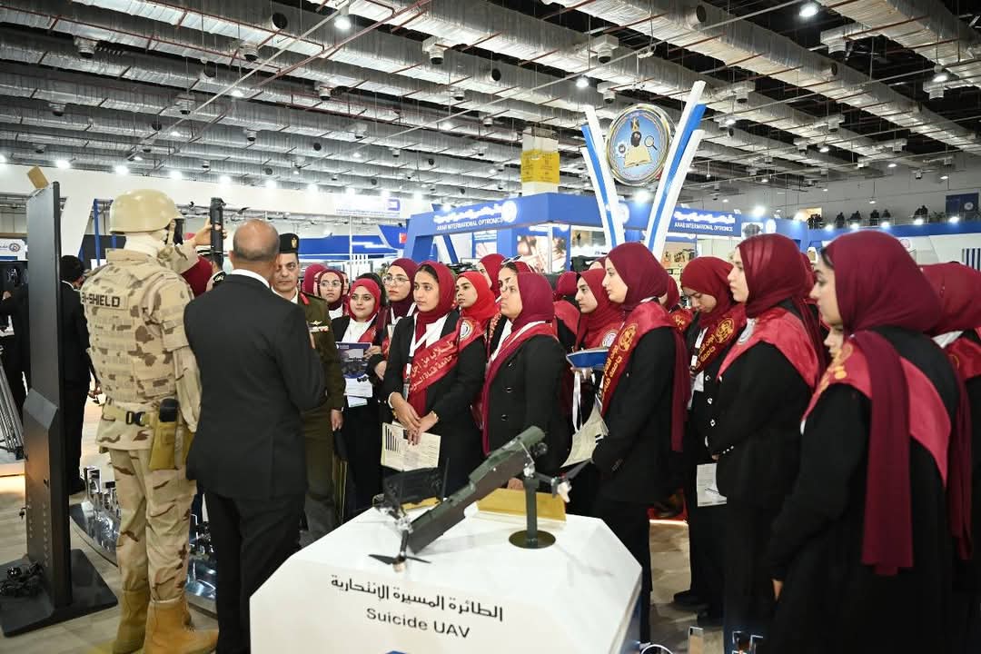 1764686669 155 زيارات رسمية من دول كتير لأجنحة الهيئة العربية للتصنيع في