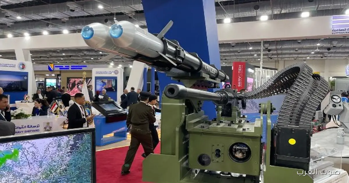 صواريخ للدفاع عن الأرض وأنظمة لمواجهة الطائرات من غير طيار.. جناح مميز للعربية العالمية للبصريات في إيديكس 2025 فيديو وصور