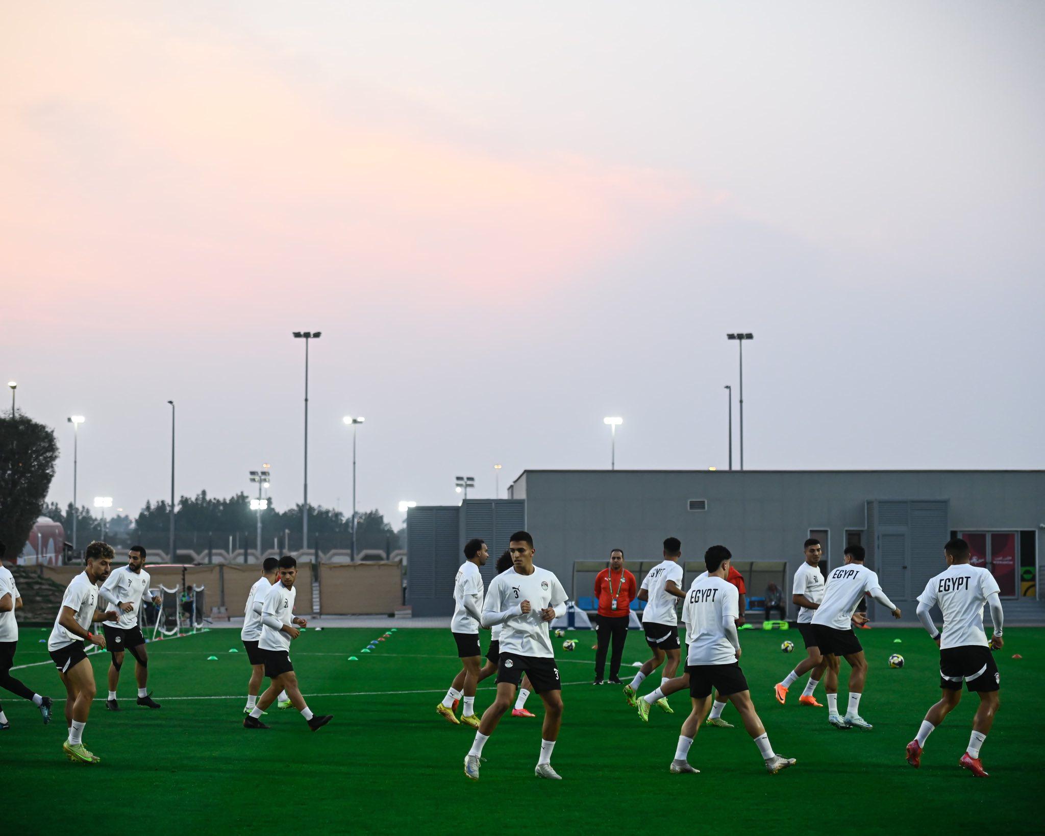 مران منتخب مصر الثاني