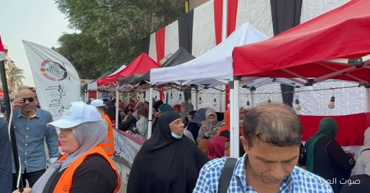 إقبال متوسط في لجان إمبابة خلال إعادة انتخابات النواب