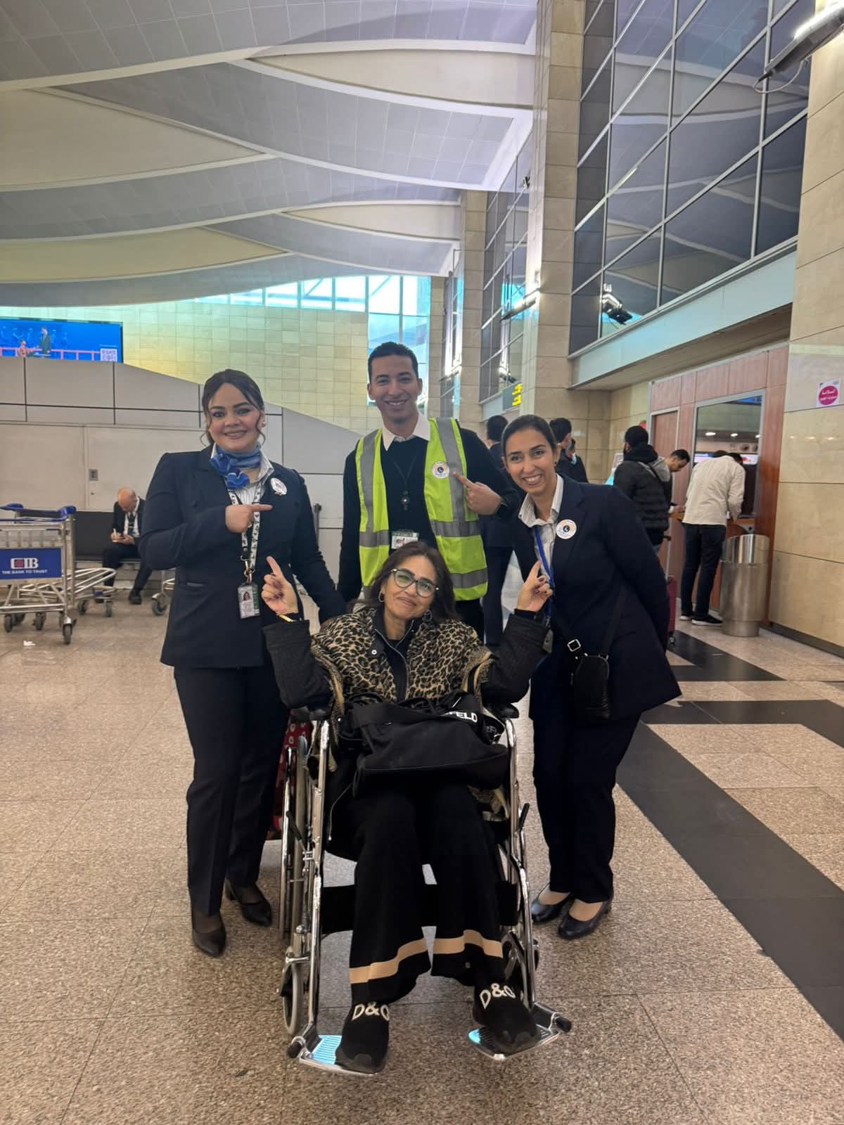 1764774579 469 مصر للطيران تحتفل باليوم العالمي لذوي الهمم وتخصص مكان خاص