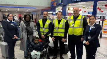 «مصر للطيران» تحتفل باليوم العالمي لذوي الهمم وتخصص مكان خاص لخدمتهم في المطار 6 1764774580 مصر للطيران تحتفل باليوم العالمي لذوي الهمم وتخصص مكان خاص