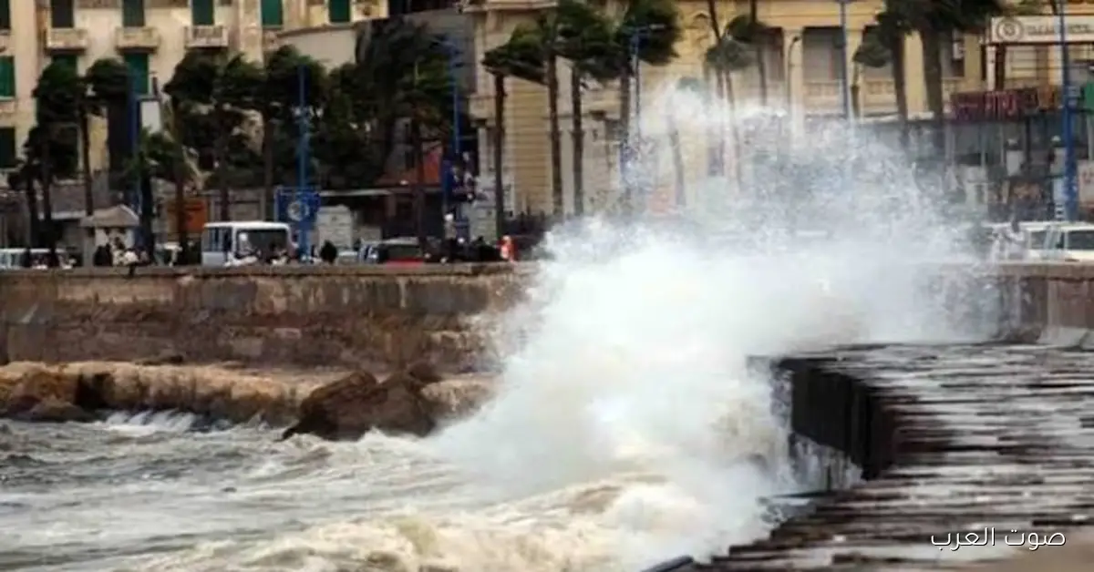 نوة قاسم تبدأ بكرة.. حالة طوارئ في الإسكندرية وتحذيرات مهمة من الأرصاد
