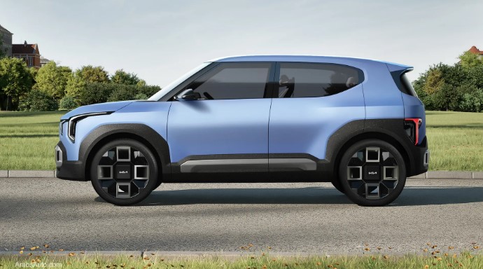 1764803063 348 كيا بتكشف عن ملامح طراز EV2 الكهربائي الجديد قبل ما