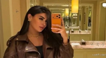 1764813917 جاكيت جلد بني ميرنا نور الدين بتلمع في آخر ظهور