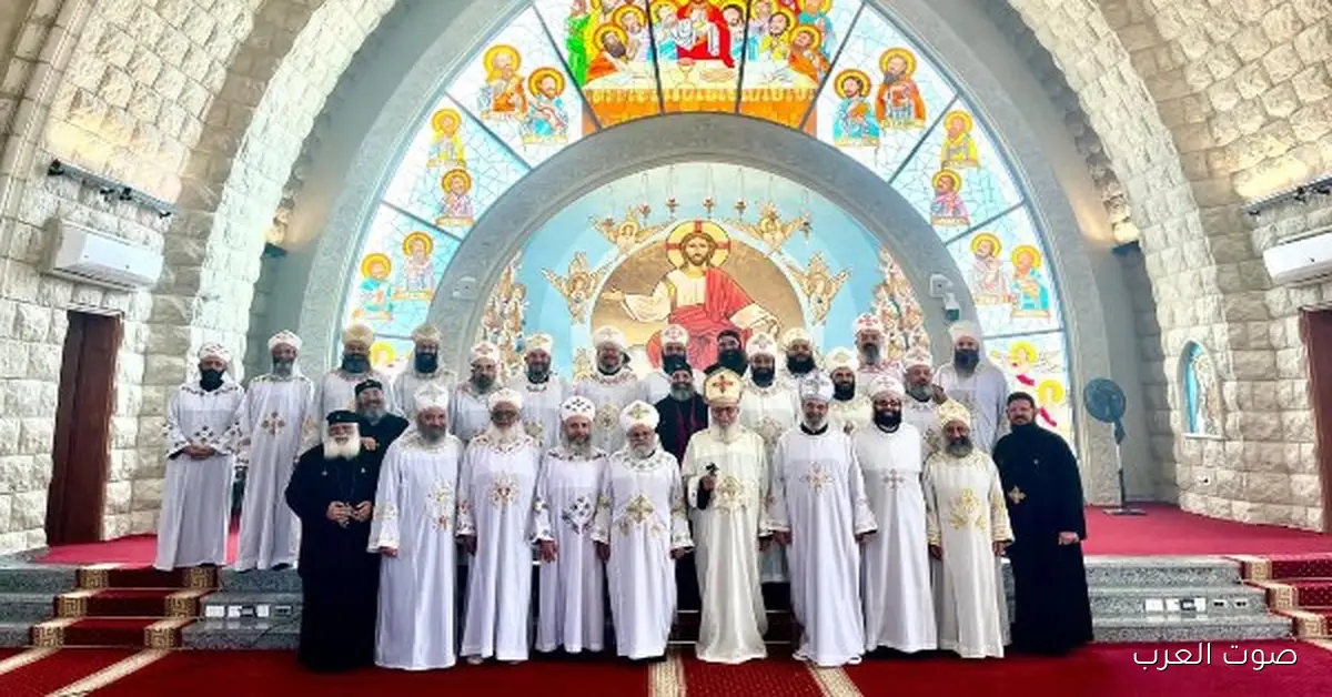 أول خلوة لكهنة إيبارشية حلوان والمعصرة | صور