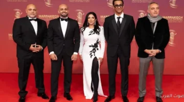 1764842182 الست لمروان حامد بتتألق في العرض العالمي الأول بمهرجان مراكش