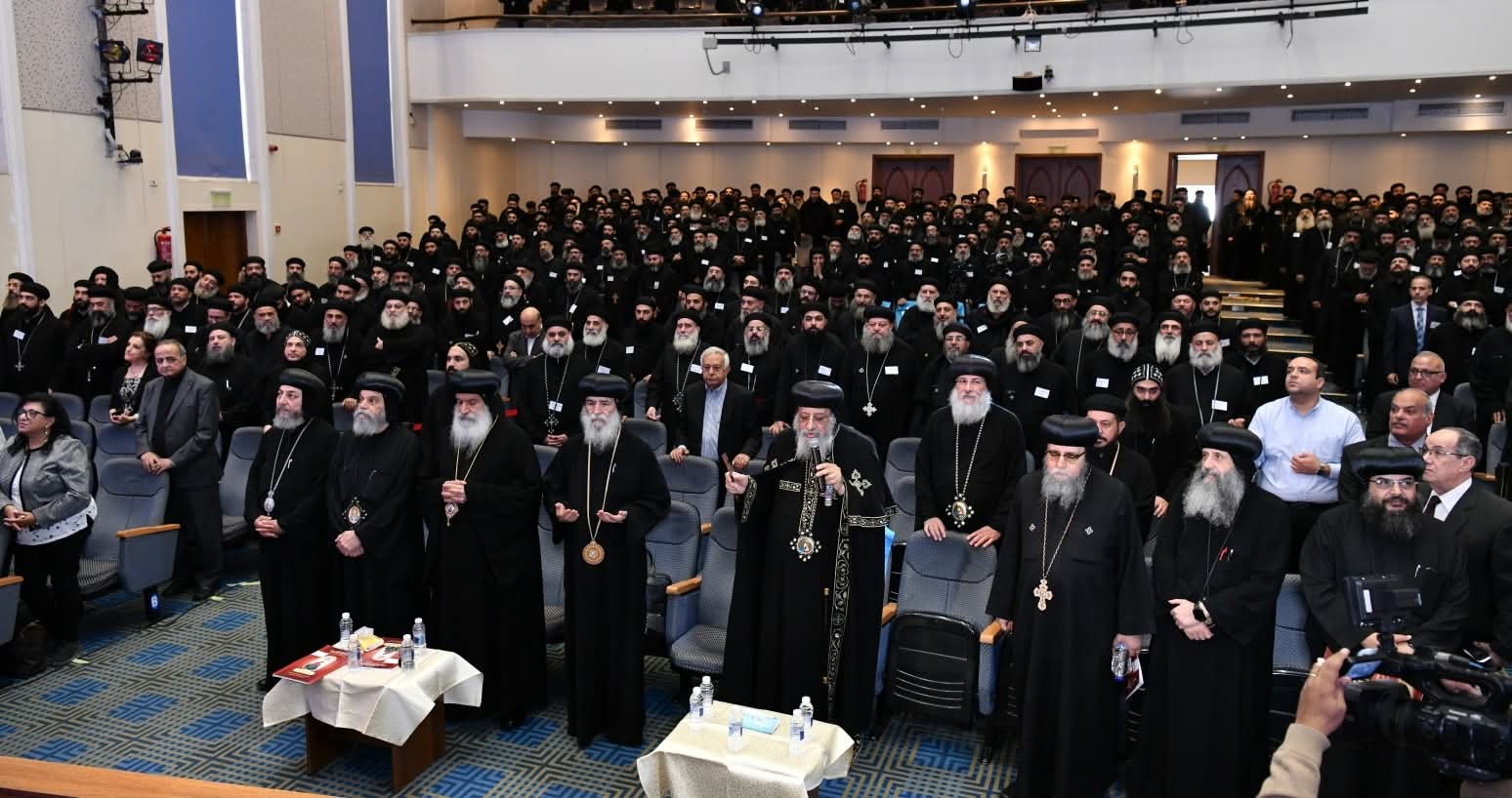 1764874288 661 البابا تواضروس يقابل كهنة الرعاية الاجتماعية في إيبارشيات الوجه القبلي