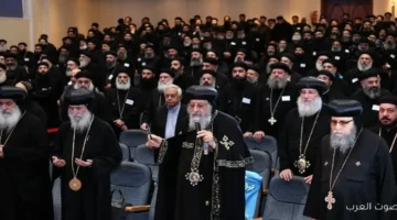 1764874288 البابا تواضروس يقابل كهنة الرعاية الاجتماعية في إيبارشيات الوجه القبلي