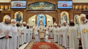 احتفال بمرور عشر سنين على رحيل الأنبا أبراهام مطران الكرسي الأورشليمي في كنائس الخليج 30 1764889402 احتفال بمرور عشر سنين على رحيل الأنبا أبراهام مطران الكرسي