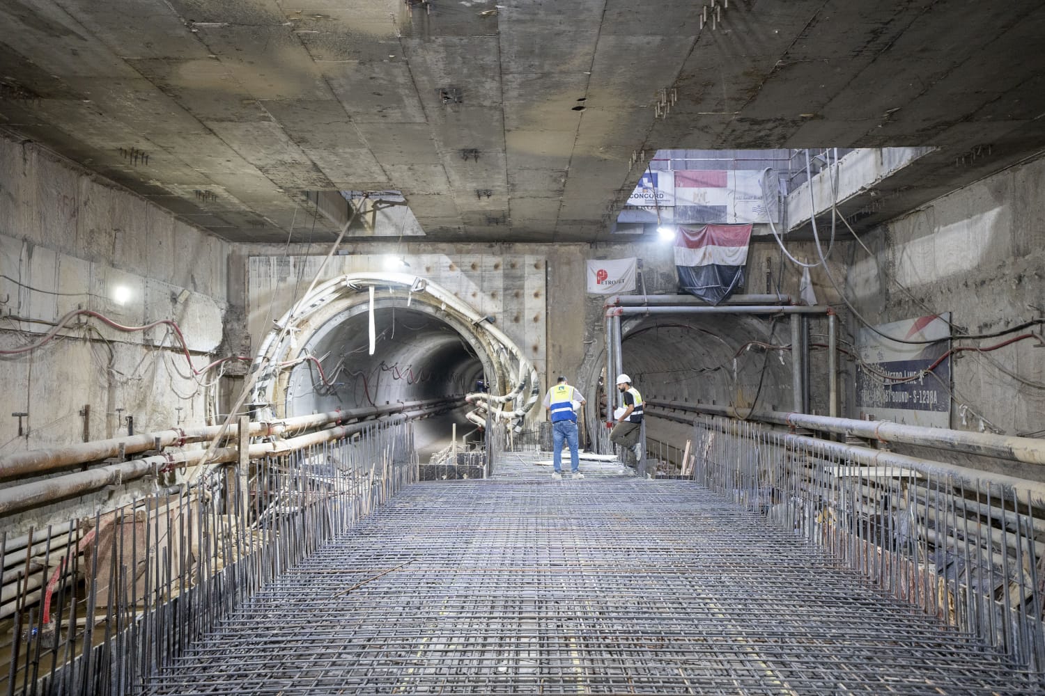 1764907242 674 النقل تنشر صور جديدة للمرحلة الأولى من الخط الرابع لمترو