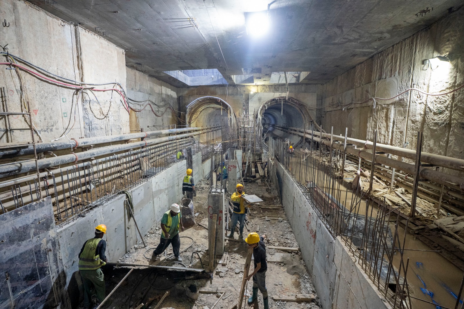 1764907243 213 النقل تنشر صور جديدة للمرحلة الأولى من الخط الرابع لمترو