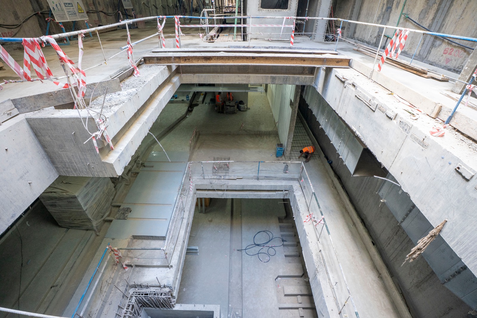 1764907243 343 النقل تنشر صور جديدة للمرحلة الأولى من الخط الرابع لمترو