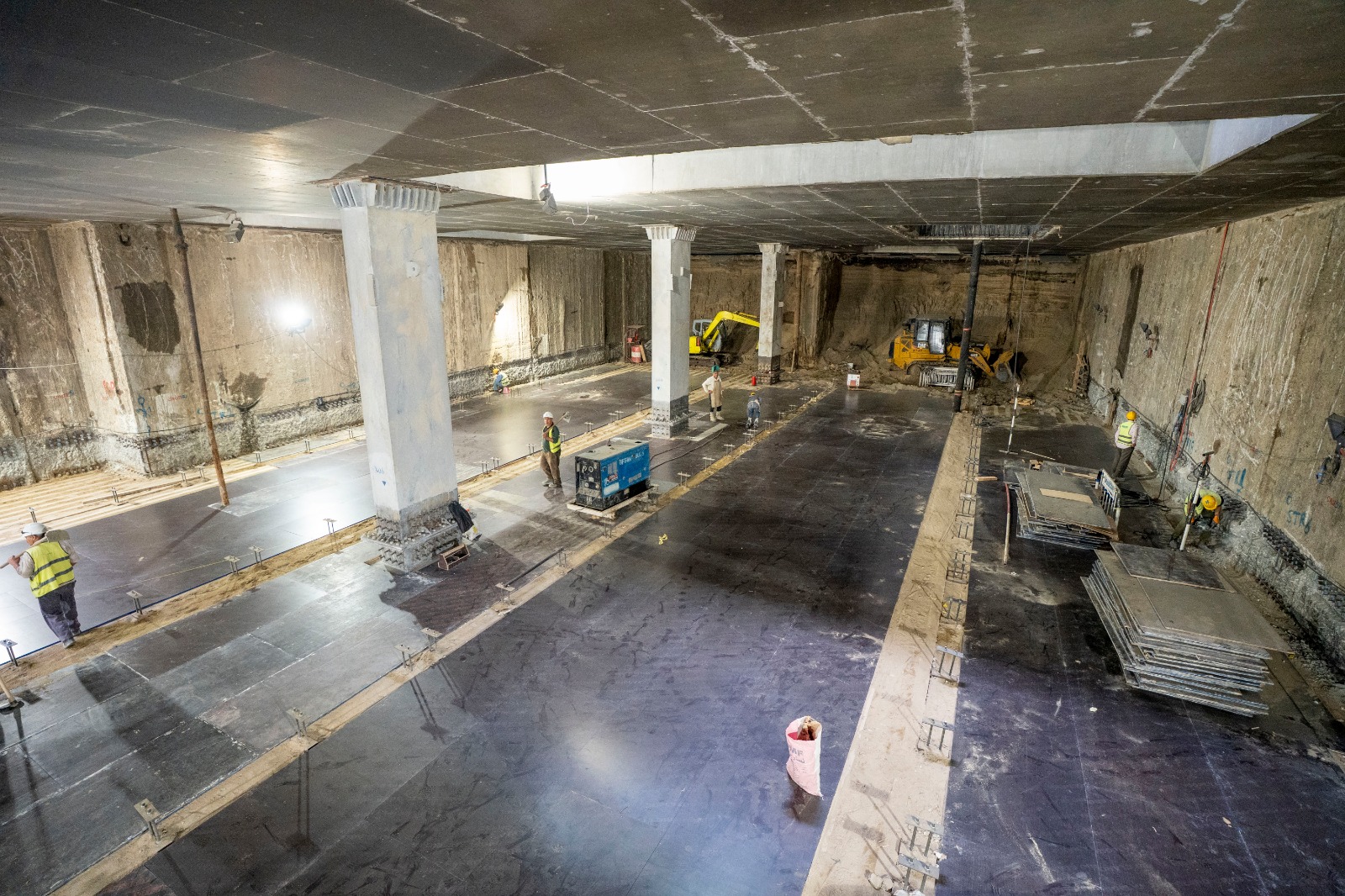 1764907243 537 النقل تنشر صور جديدة للمرحلة الأولى من الخط الرابع لمترو