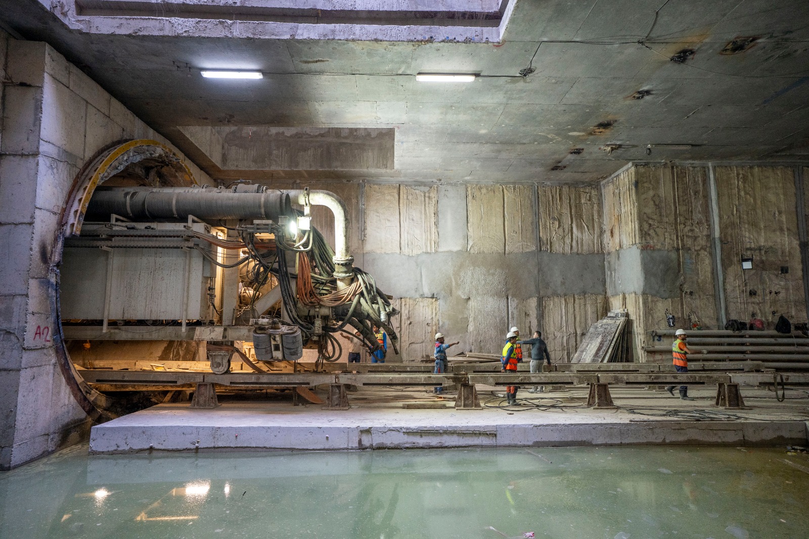 1764907243 79 النقل تنشر صور جديدة للمرحلة الأولى من الخط الرابع لمترو