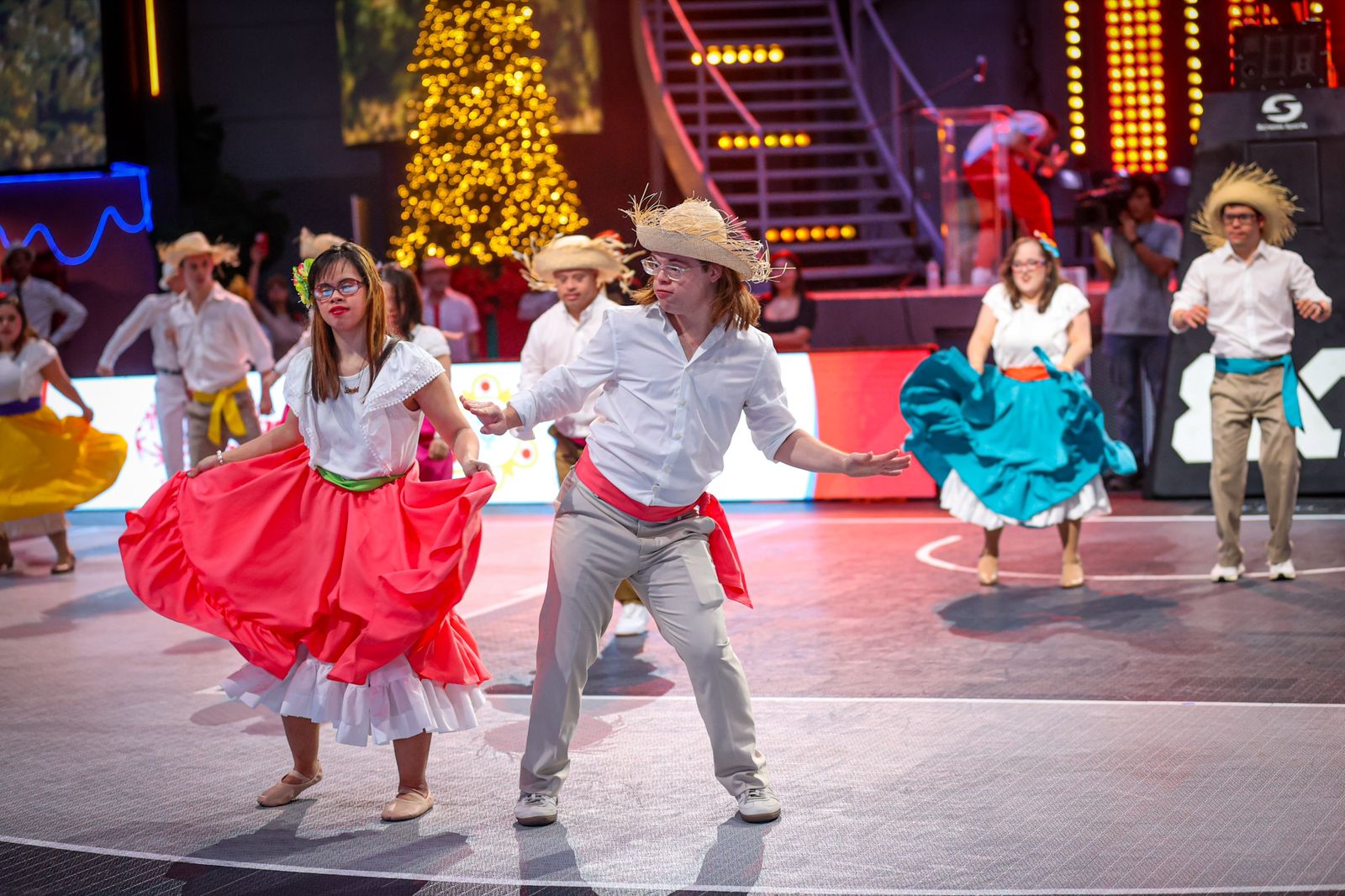 لحظة من الحفل الافتتاحي