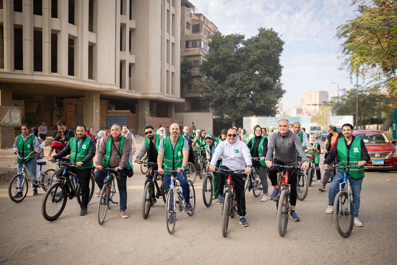 1764940643 859 مصر الخير بتنظم ماراثون دراجات و المشاركين بيوزعوا بطاطين للشتا