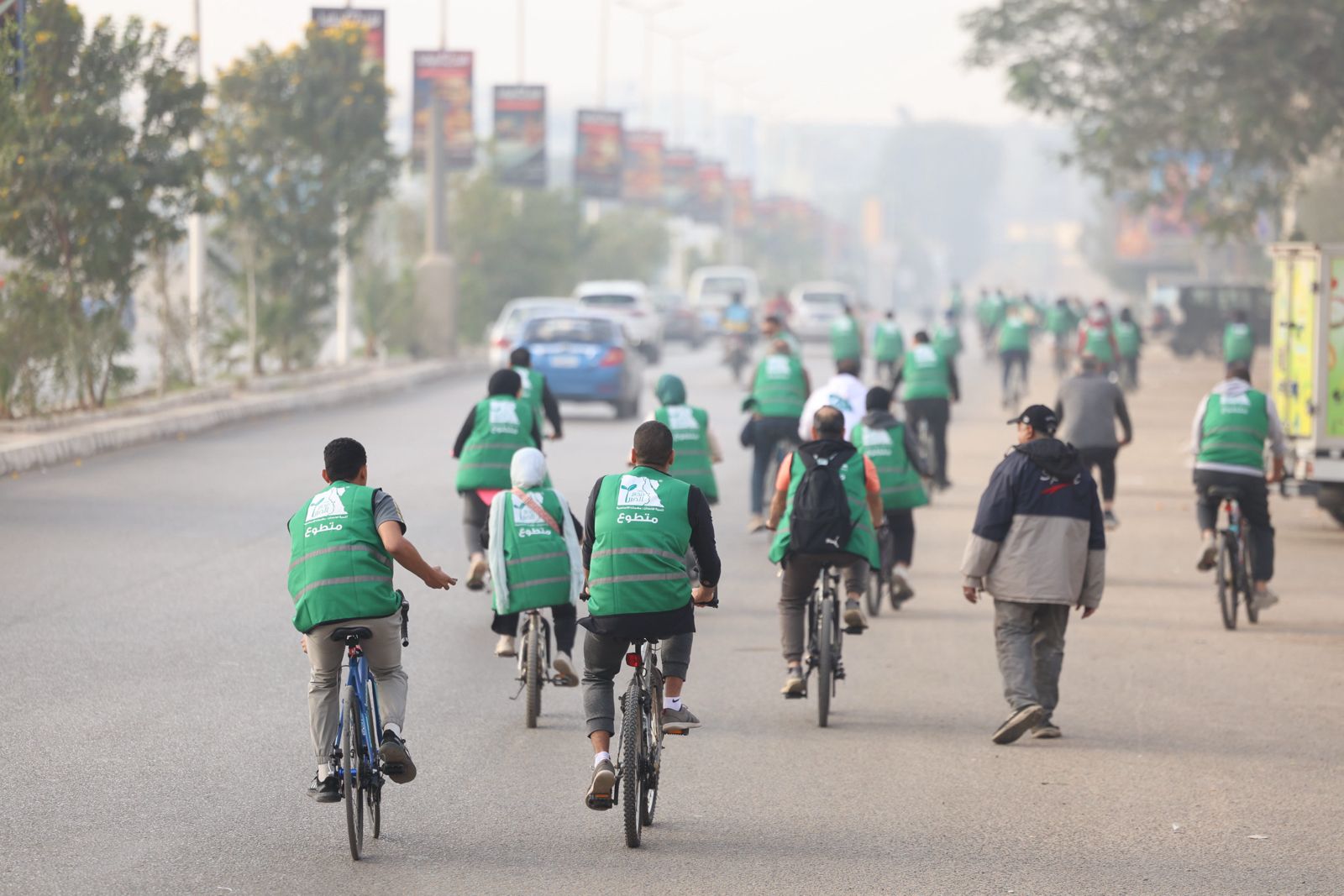 1764940643 867 مصر الخير بتنظم ماراثون دراجات و المشاركين بيوزعوا بطاطين للشتا