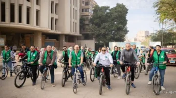 1764940644 مصر الخير بتنظم ماراثون دراجات و المشاركين بيوزعوا بطاطين للشتا
