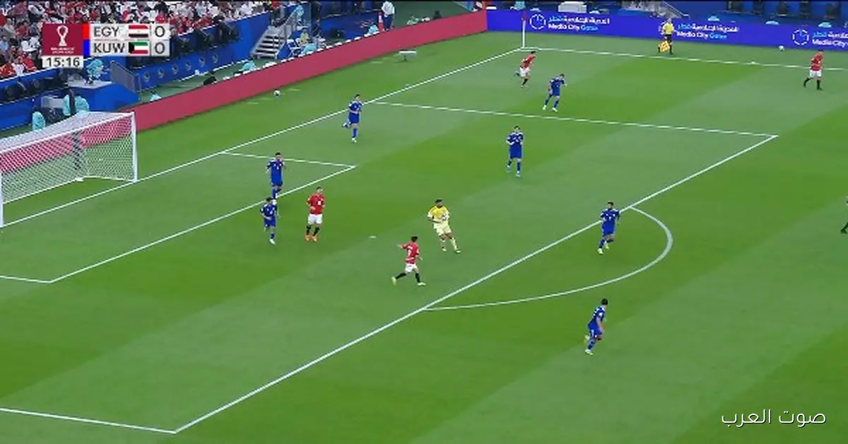 75 دقيقة.. منتخب مصر متأخر بهدف قدام الكويت في كأس العرب 2 75 دقيقة.. منتخب مصر متأخر بهدف قدام الكويت في كأس العرب