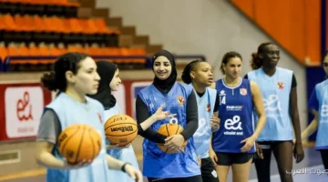 أهلي سيدات السلة بيكملوا تدريباتهم على فترتين علشان يستعدوا لبطولة