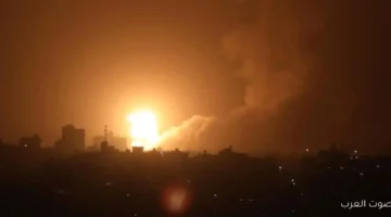 إسرائيل تهاجم خان يونس في جنوب قطاع غزة بالطائرات