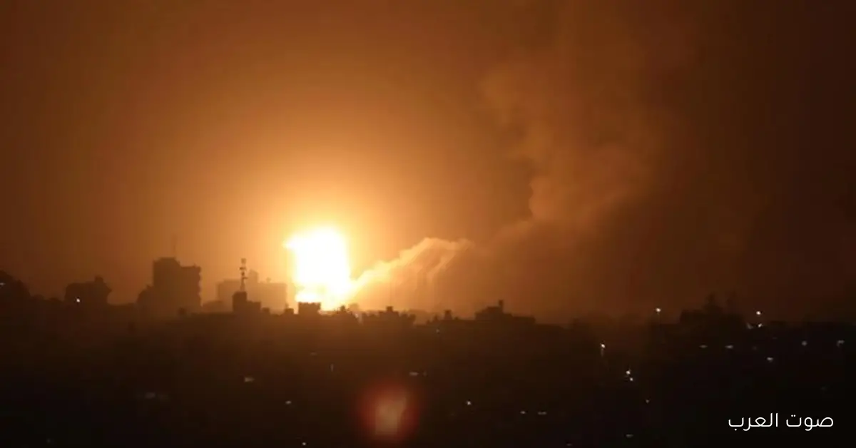 إسرائيل تهاجم خان يونس في جنوب قطاع غزة بالطائرات