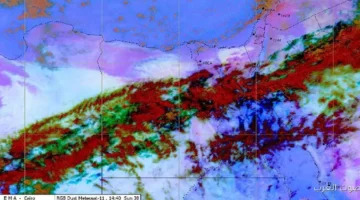 الأرصاد تكشف عن 3 ظواهر جوية وحالة الطقس ودرجات الحرارة