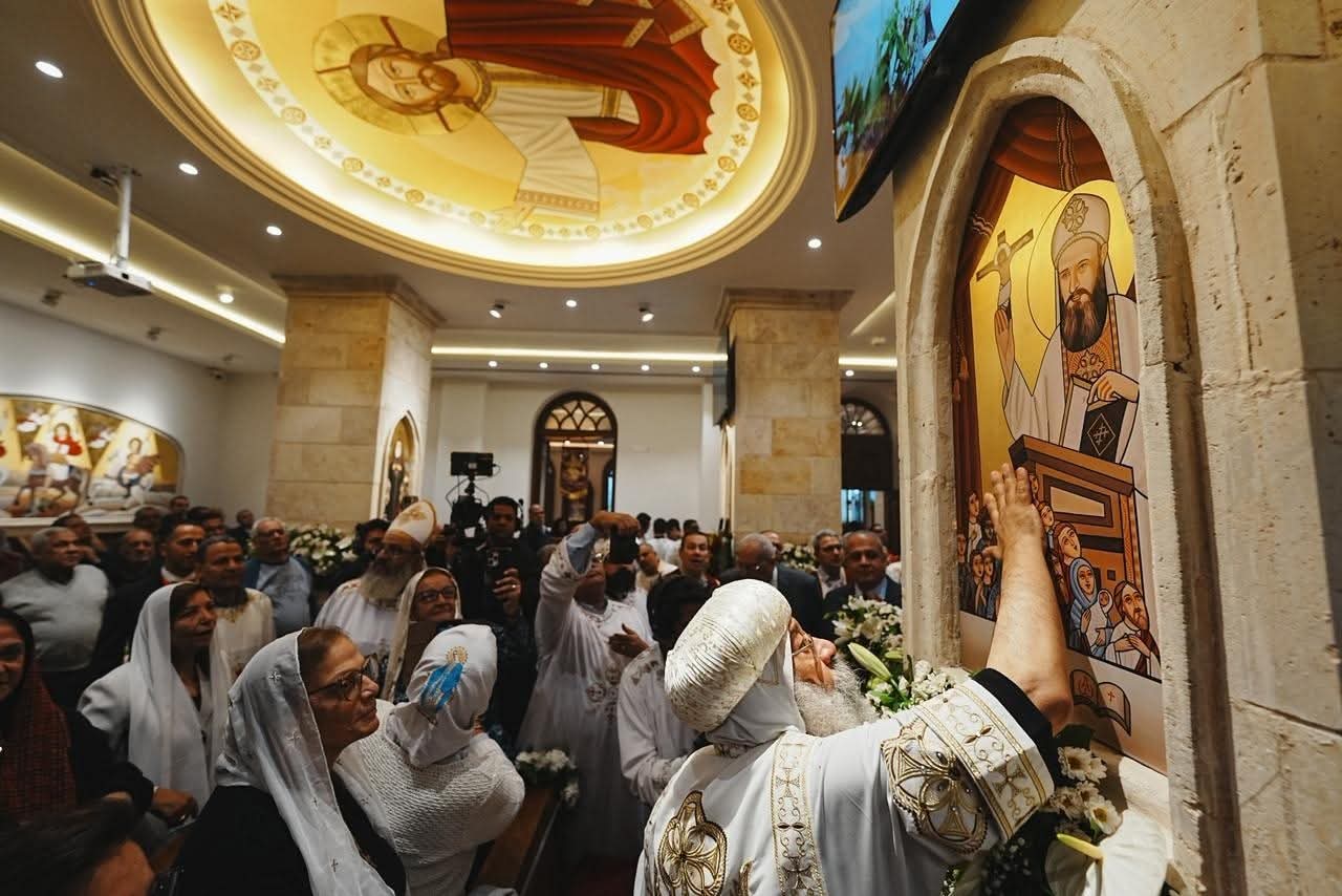 الاحتفال بمذبح الشهيد أبي سيفين