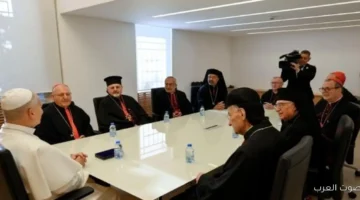 البطريرك بتاع الإسكندرية يروح يحضر لقاء بابا الفاتيكان مع بطاركة