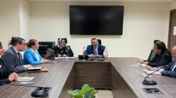 التجارة المصرية تتناقش مع المستشار الأمريكي عن التعاون الاقتصادي بين