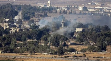 التلفزيون السوري الجيش الإسرائيلي بيضرب على بيوت في ريف القنيطرة