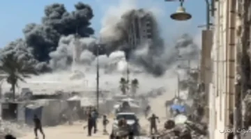 الجيش الإسرائيلي ينسف مناطق داخل الخط الأصفر في حي التفاح