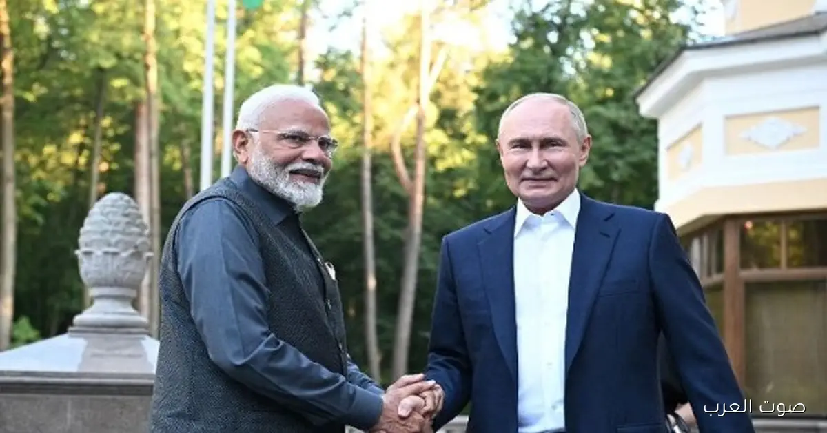 الرئيس الروسي رايح الهند زيارة رسمية لتعزيز التعاون بين البلدين