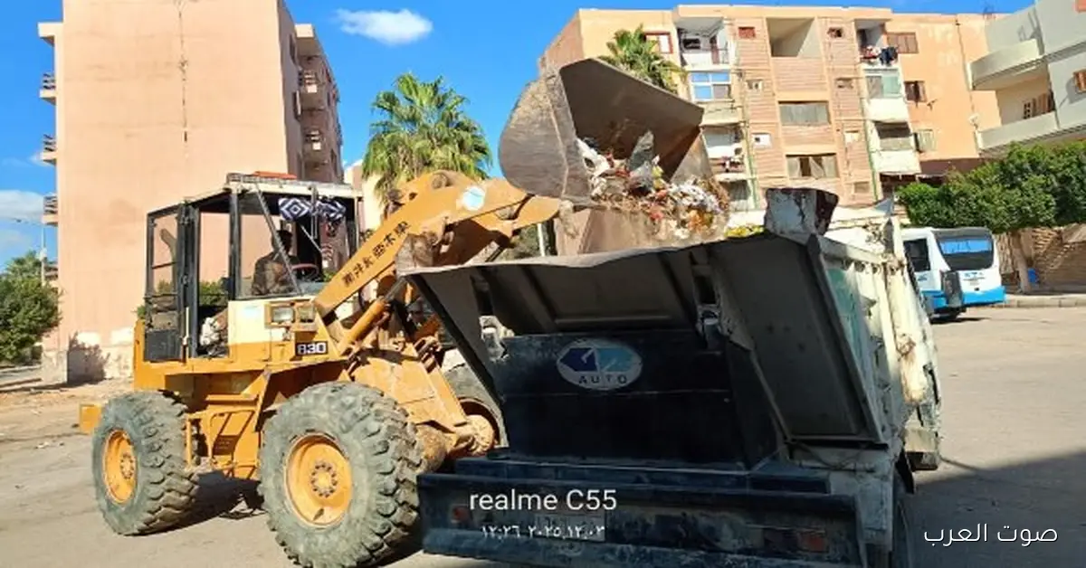 العاشر من رمضان تعزز جهودها لتحسين المظهر الحضاري وكفاءة منظومة النظافة