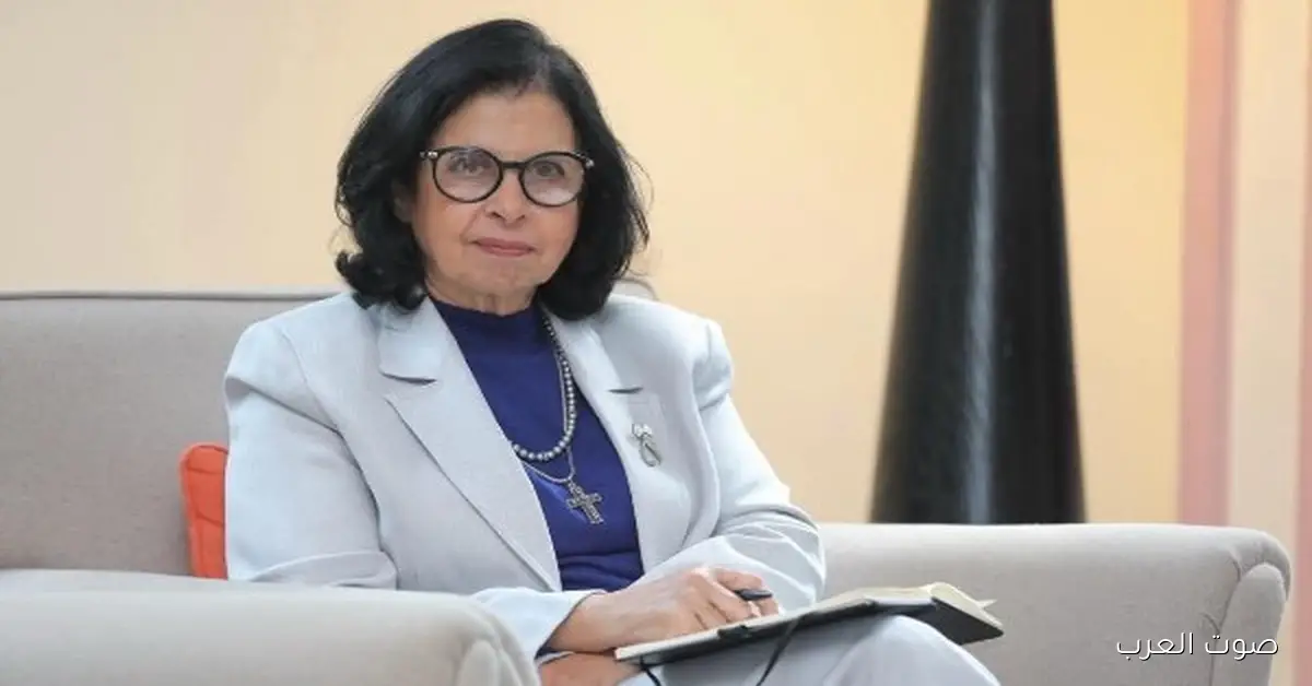 القومي للمرأة يبارك لنادية زخاري على فوزها بجائزة محمد ربيع ناصر للبحث العلمي