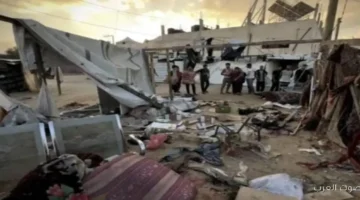 الوطنية الفلسطينية قصف خيام النازحين في المواصي خرق واضح لاتفاقية