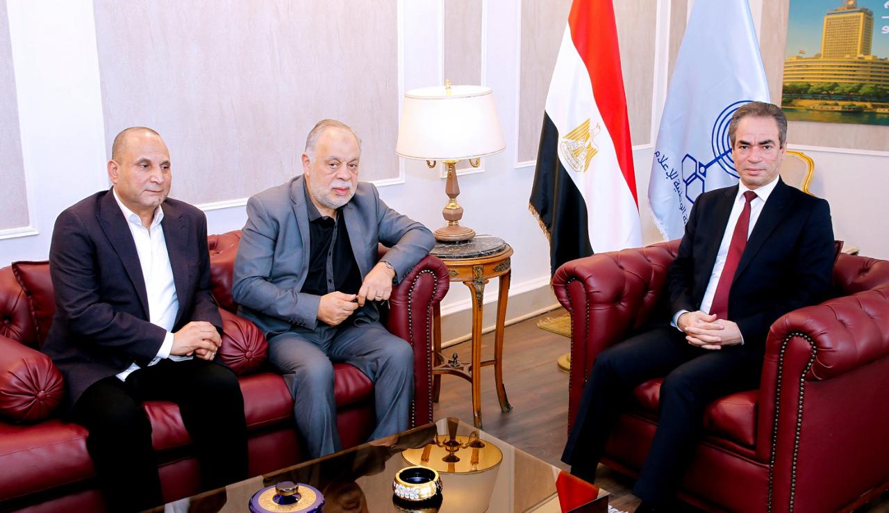 لقاء أحمد المسلماني مع النقابات الفنية