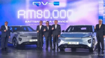 بيرودوا الماليزية تطلق أول سيارة كهربائية ليها