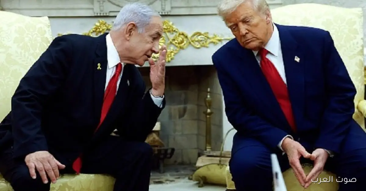 تسريبات.. تفاصيل المكالمة الساخنة بين ترامب ونتنياهو بخصوص اتفاق غزة 2 تسريبات.. تفاصيل المكالمة الساخنة بين ترامب ونتنياهو بخصوص اتفاق غزة