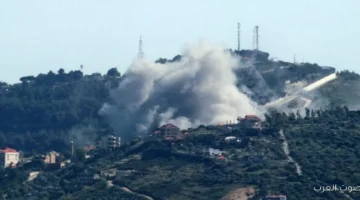 تصعيد جديد قصف إسرائيلي يضرب بلدتي محرونة وجباع في جنوب