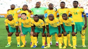 جنوب أفريقيا بيعلنوا تشكيلتهم لمواجهة مصر في كأس أمم أفريقيا