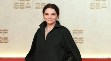 جوليت بينوش دمعت عينيها في لحظة تكريمها بمهرجان البحر الأحمر