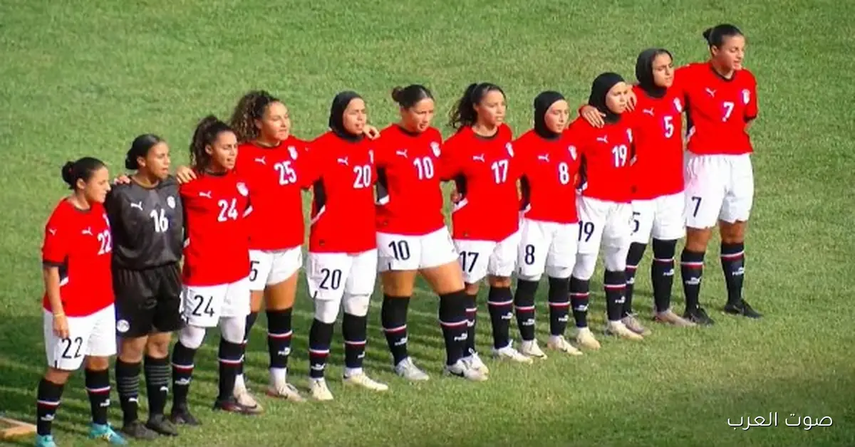 حبيبة عصام تشيل هجوم منتخب مصر في نهائي شمال أفريقيا للسيدات ضد المغرب 2 حبيبة عصام تشيل هجوم منتخب مصر في نهائي شمال أفريقيا للسيدات ضد المغرب