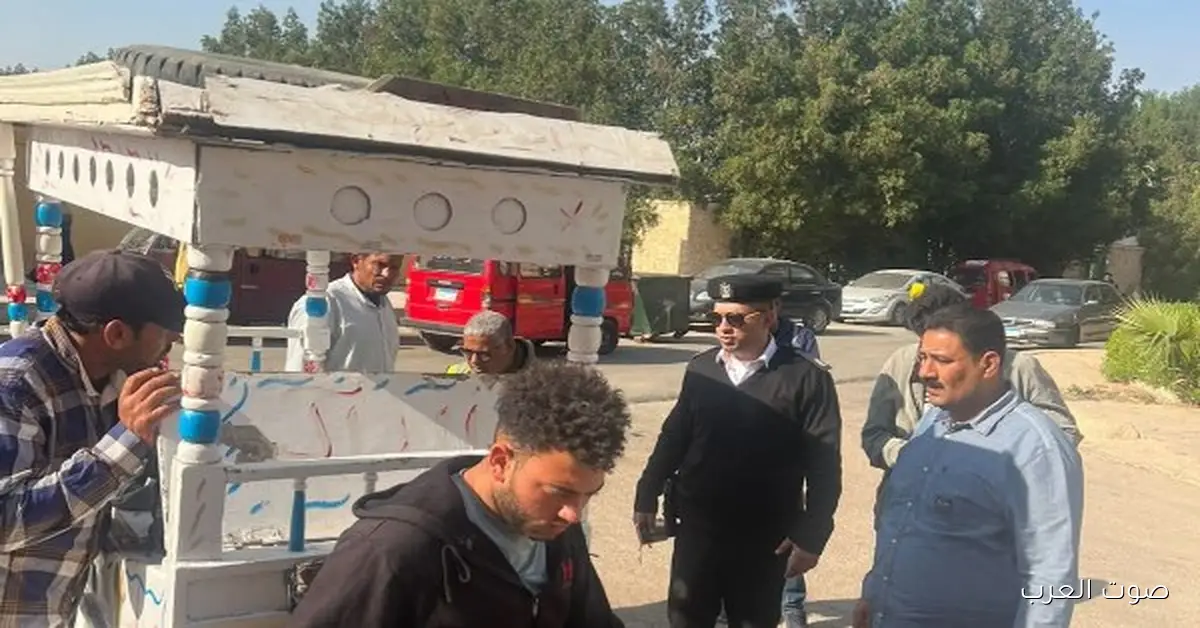 حملات كبيرة لإزالة الإشغالات وضبط المخالفات في الشيخ زايد 2 حملات كبيرة لإزالة الإشغالات وضبط المخالفات في الشيخ زايد