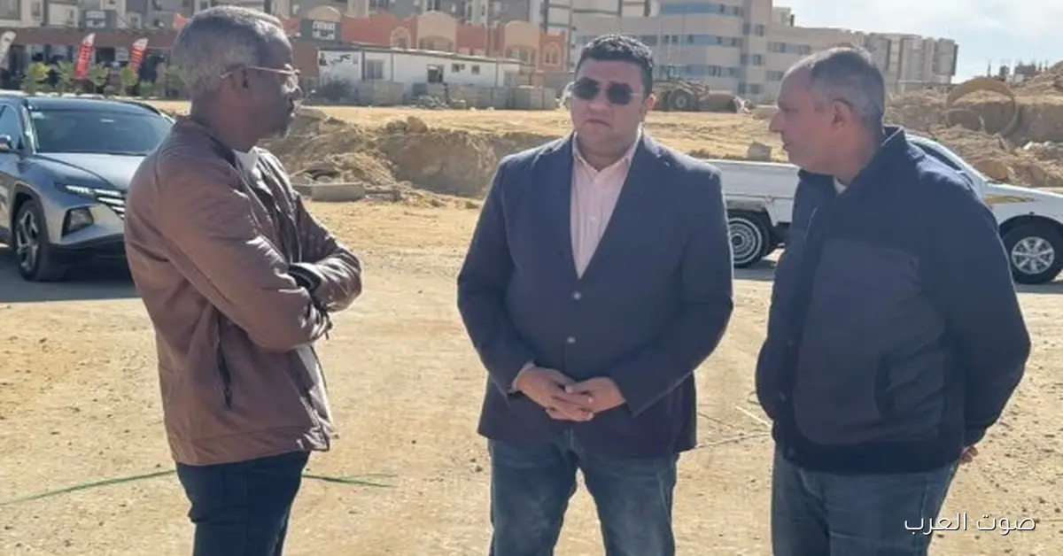رئيس القاهرة الجديدة يزور مواقع أعمال الطرق في مشروعي "جنة" و"سكن مصر" 2 رئيس القاهرة الجديدة يزور مواقع أعمال الطرق في مشروعي “جنة” و”سكن مصر”
